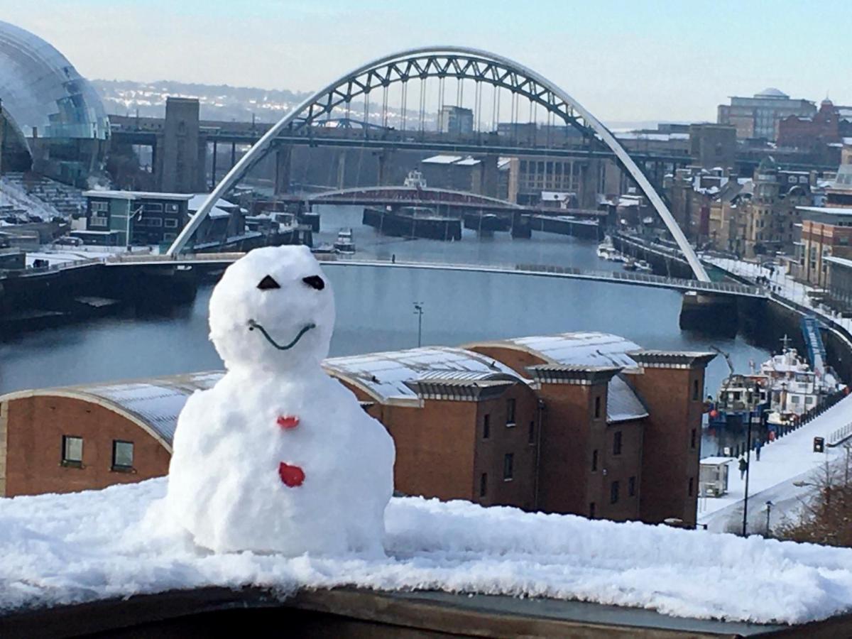 Beautiful Duplex Penthouse - Roof Garden, Views, Parking Leilighet Newcastle upon Tyne Eksteriør bilde